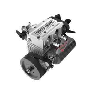semto engine st nf2 7.0cc mini inline double cylinder four stroke air cooled nitro engine model kit