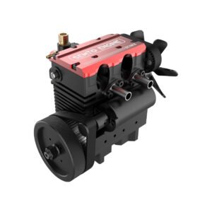 semto engine st nf2 7.0cc mini inline double cylinder four stroke air cooled nitro engine model kit