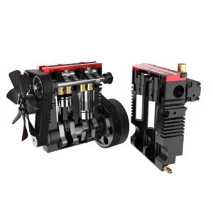 semto engine st nf2 7.0cc mini inline double cylinder four stroke air cooled nitro engine model kit